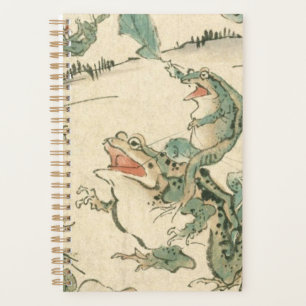 Schlacht um die Frösche - Kawanabe Kyosai Planer