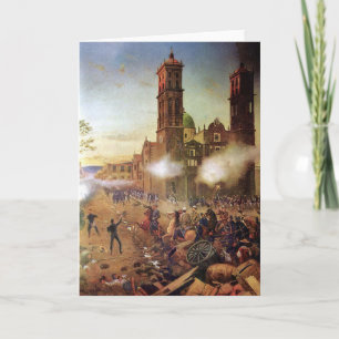 Schlacht um die mexikanische Geschichte Puebla Karte