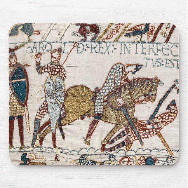 Schlacht um Hastings - Bayeux-Tapestry King Harold Mousepad (Vorne)