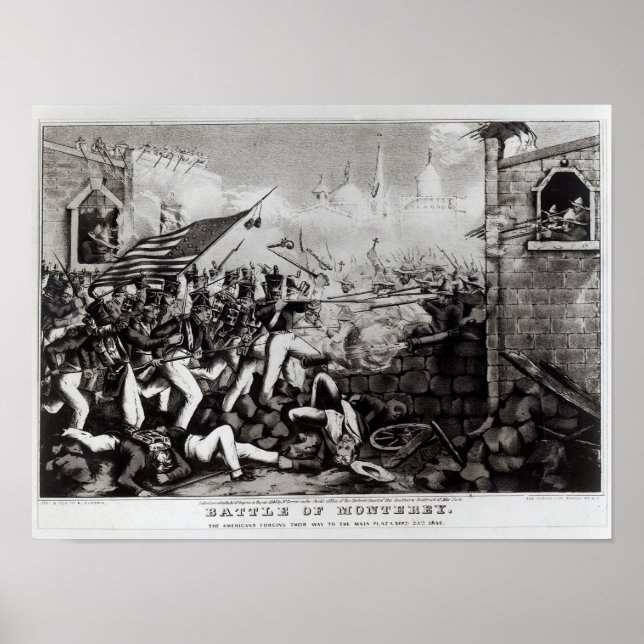 Schlacht um Monterey Poster (Vorne)