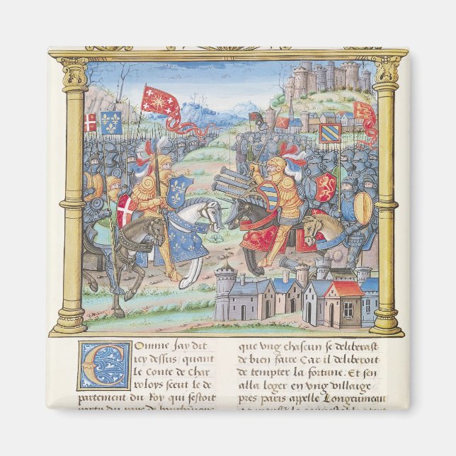 Schlacht um Montlhery Magnet (Vorne)