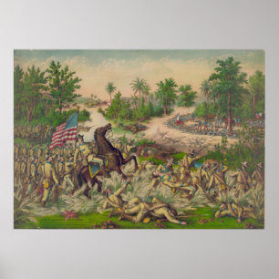 Schlacht um Qingua Poster