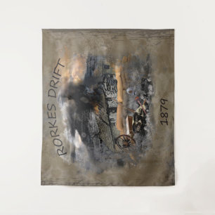 Schlacht um Rorke's Drift 1879 Wandteppich