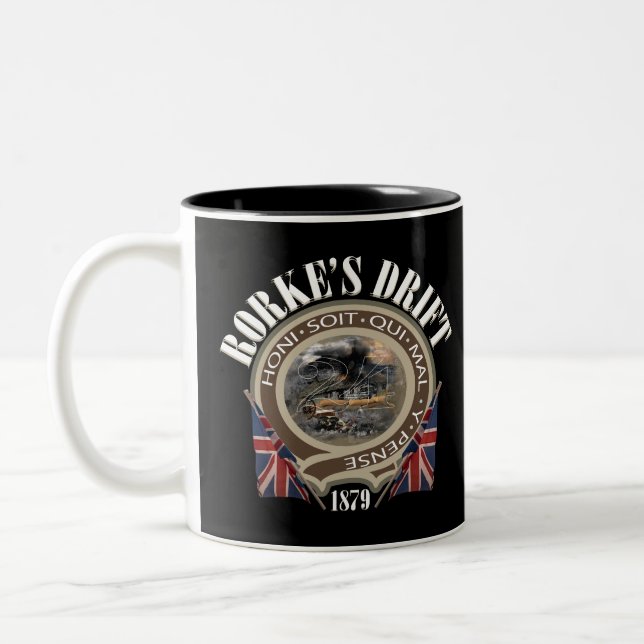 Schlacht um Rorkes Drift 1879 Zweifarbige Tasse (Links)
