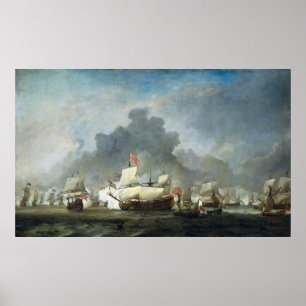 Schlacht um Solebay Poster