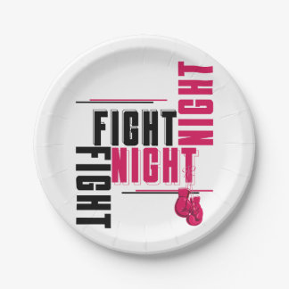 Schlacht und Kälte Pappteller