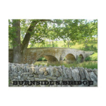 Schlacht von Antietam: Burnside's Bridge Postkarte