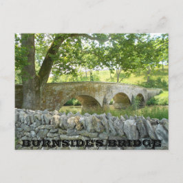 Schlacht von Antietam: Burnside's Bridge Postkarte