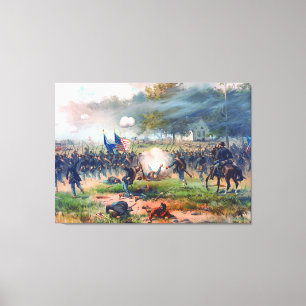Schlacht von Antietam Thure de Thulstrup 1887 Rest Leinwanddruck