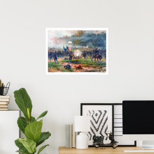 Schlacht von Antietam Thure de Thulstrup 1887 Rest Poster