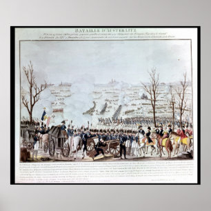 Schlacht von Austerlitz, 2. Dezember 1805 Poster