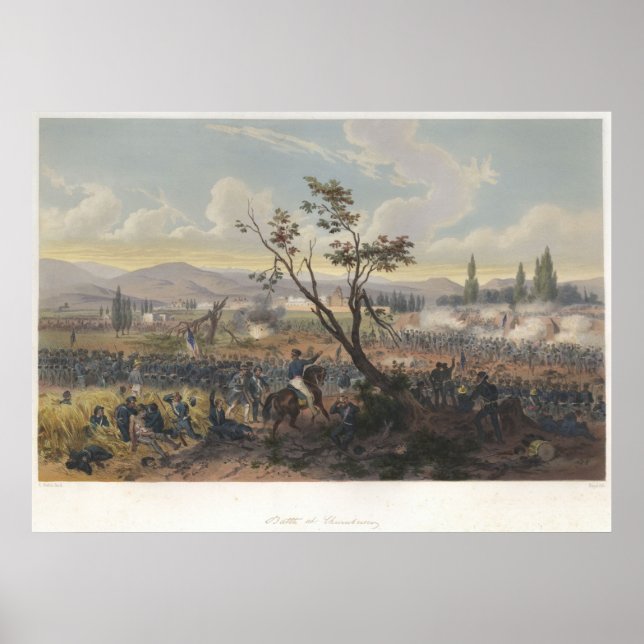 Schlacht von Churubusco Poster (Vorne)