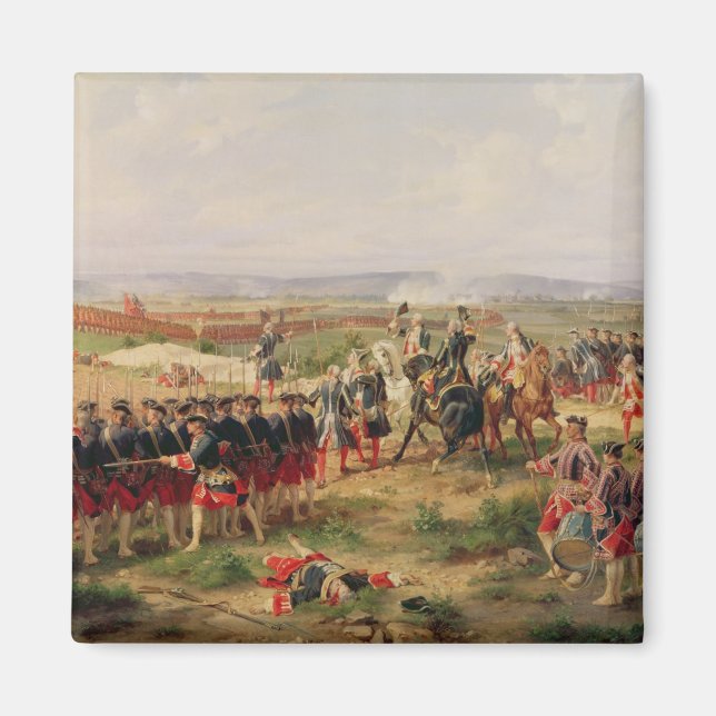 Schlacht von Fontenoy Magnet (Vorne)