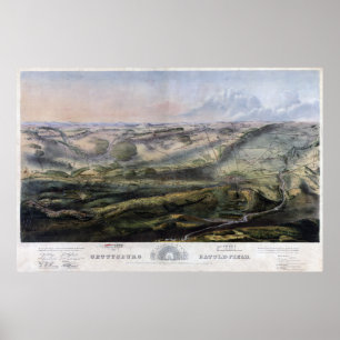 Schlacht von Gettysburg 2 Poster