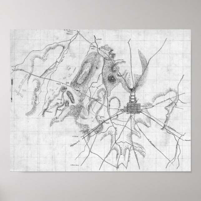 Schlacht von Gettysburg 2 Poster (Vorne)