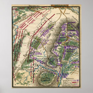 Schlacht von Gettysburg 4 Poster