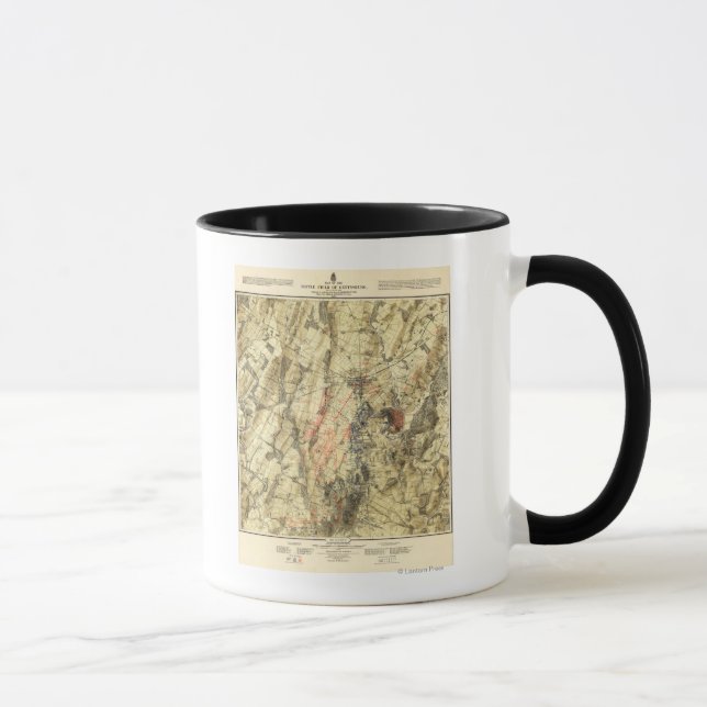 Schlacht von Gettysburg 5 Tasse (Rechts)