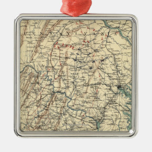 Schlacht von Gettysburg 9 Ornament Aus Metall