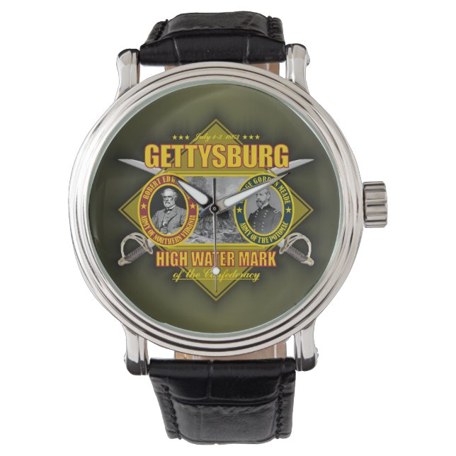 Schlacht von Gettysburg Armbanduhr (Vorderseite)