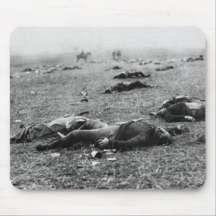 Schlacht von Gettysburg ~ Ernte des Todes Juli 186 Mousepad