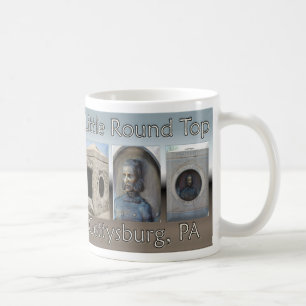 Schlacht von Gettysburg-Standorte Kaffeetasse