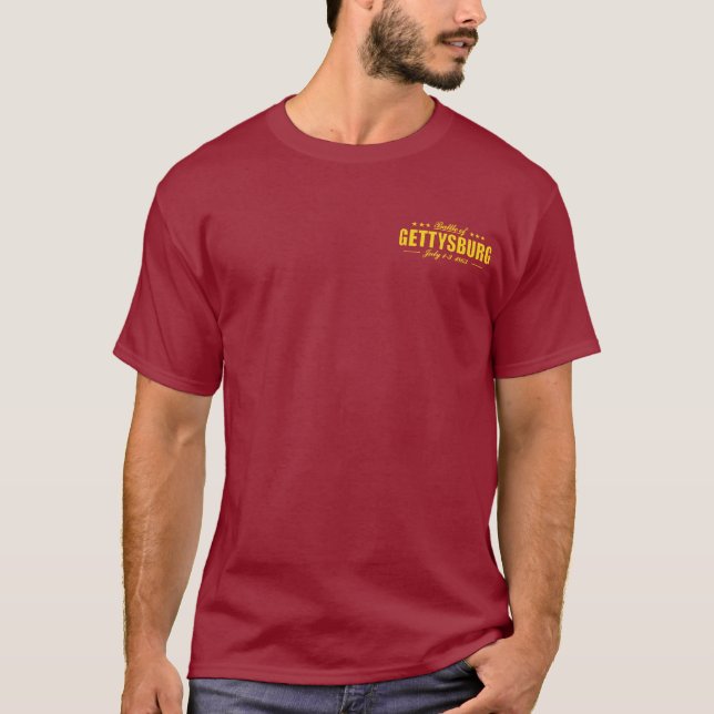 Schlacht von Gettysburg T-Shirt (Vorderseite)
