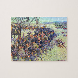 Schlacht von Guilford Courthouse Charles McBarron Puzzle