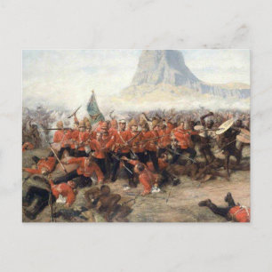 Schlacht von Isandlwana Postkarte