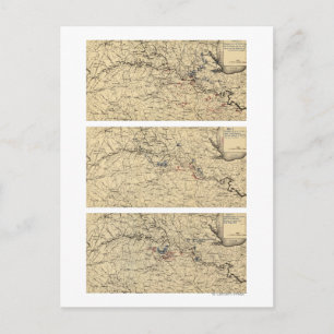 Schlacht von Kanzellorsville Postkarte