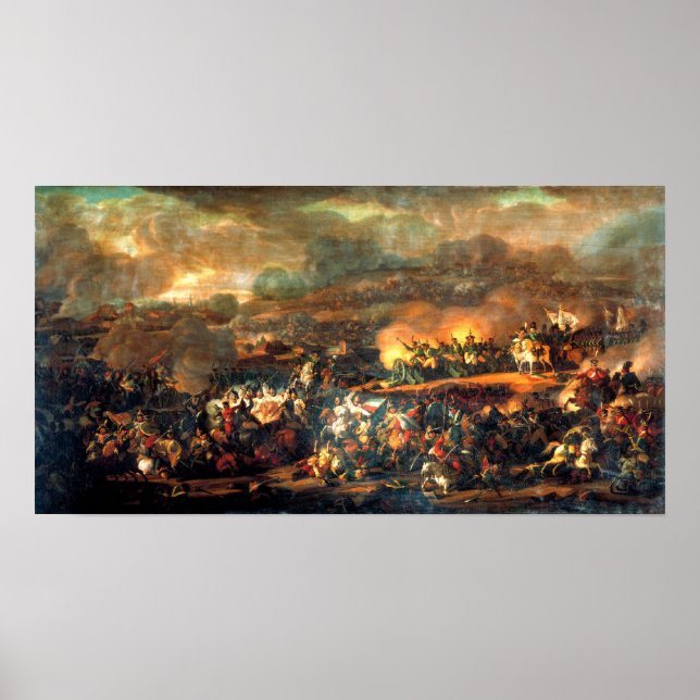 Schlacht von Leipzig Poster (Vorne)