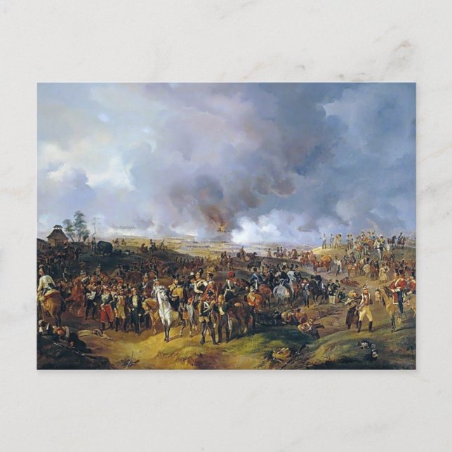 Schlacht von Leipzig Postkarte (Vorderseite)