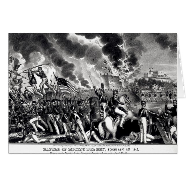 Schlacht von Molino del Rey (Vorderseite (Horizontal))