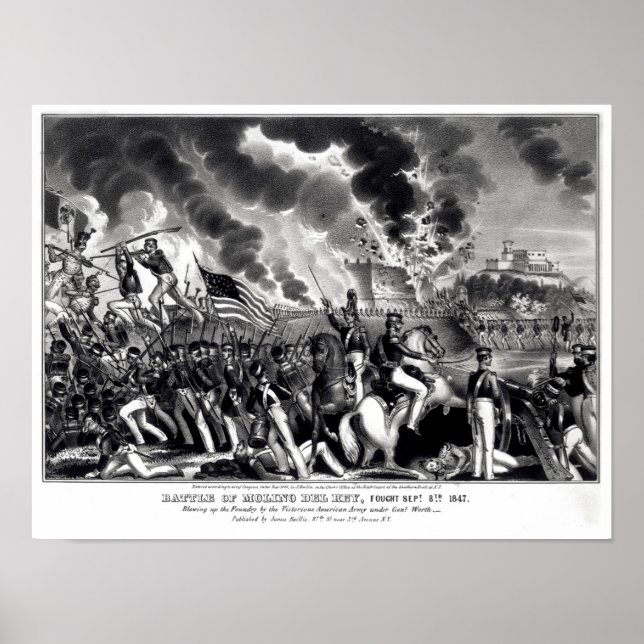 Schlacht von Molino del Rey Poster (Vorne)