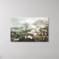 Schlacht von Nivelle, eingraviert von Thomas