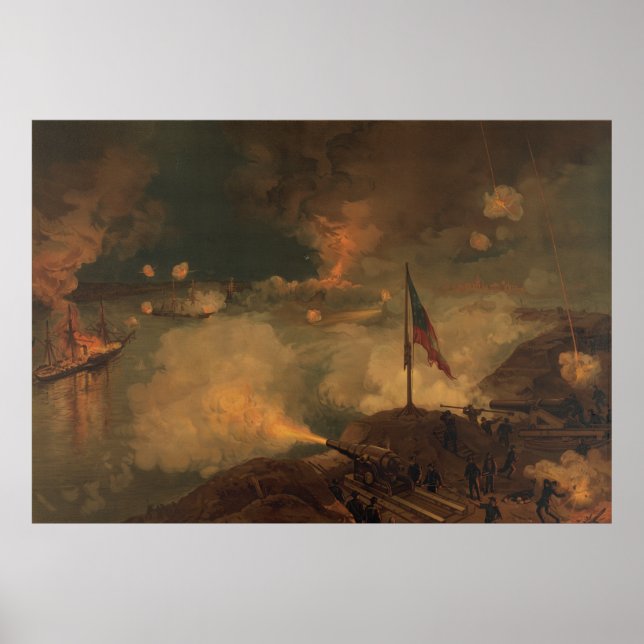 Schlacht von Port Hudson Poster (Vorne)