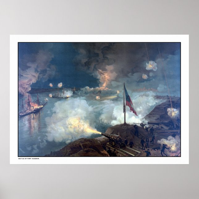 Schlacht von Port Hudson - Ziviler Krieg Poster (Vorne)