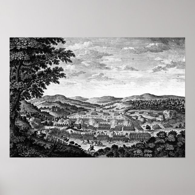 Schlacht von Reichenburg, 21. April 1757 Poster (Vorne)