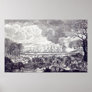 Schlacht von Rossbach, 5. November 1757 Poster