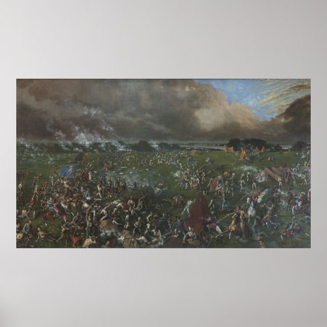 Schlacht von San Jacinto Poster (Vorne)