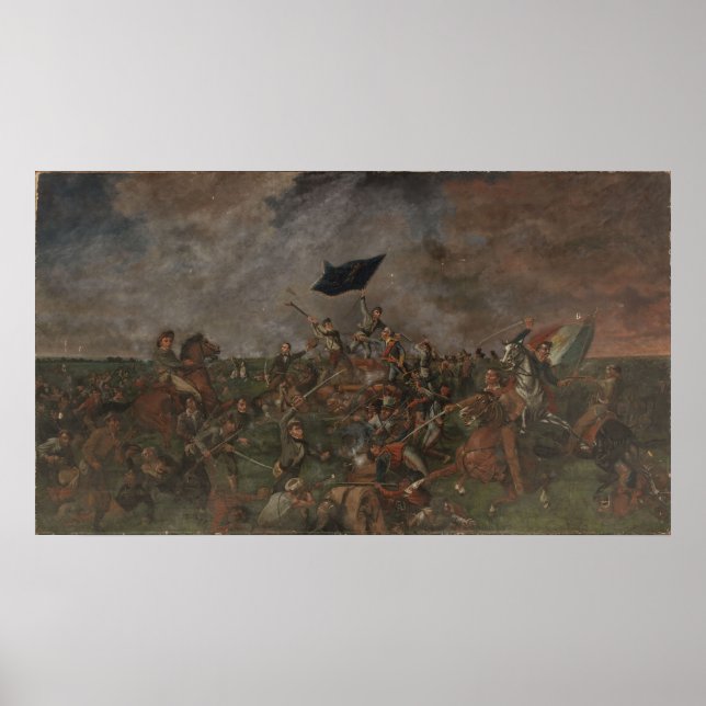 Schlacht von San Jacinto Poster (Vorne)