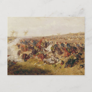 Schlacht von Schweinschaedel, 29. Juli 1866 Postkarte