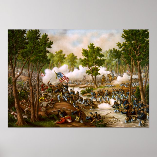 Schlacht von Spotsylvania Poster (Vorne)