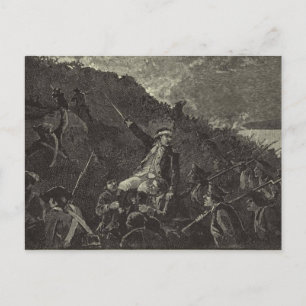 Schlacht von Stony Point, 1779 Postkarte