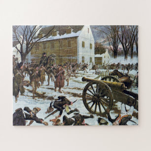 Schlacht von Trenton von Charles McBarron Puzzle