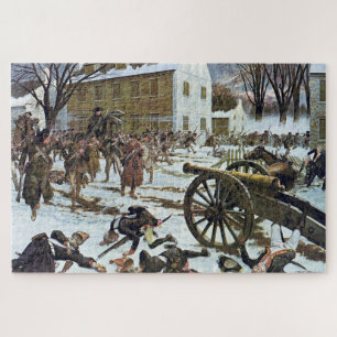 Schlacht von Trenton von Charles McBarron Puzzle