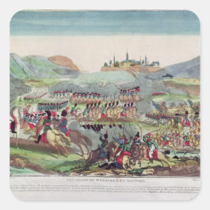 Schlachten von Wurtchen und Bautzen, 20. Mai 1813 Quadratischer Aufkleber