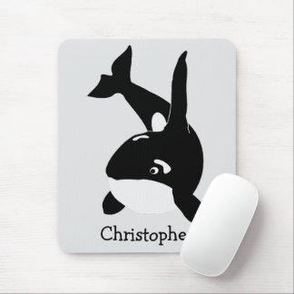 Schlachterwal-Design Mousepad