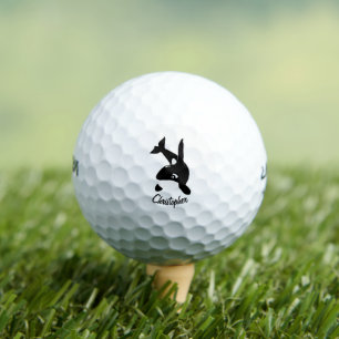 Schlachterwal-Design personalisiert Golfball