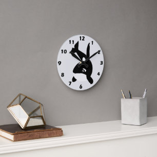 Schlachterwaldesign Runde Wanduhr