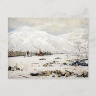 Schlachtfeld am Shipka-Pass Postkarte